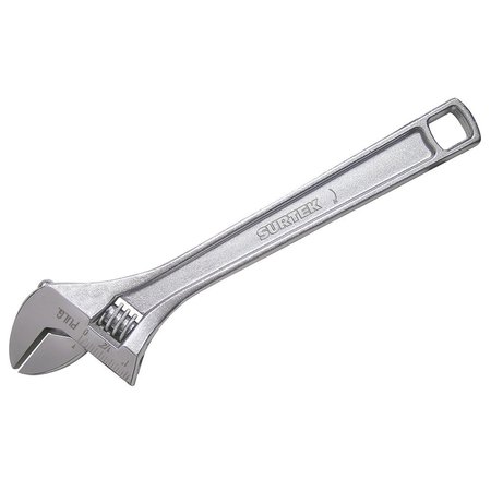 SURTEK Adjustable wrench 10" Chromium-plated 510